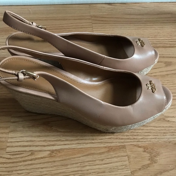 Coach peep toe wedge - Picture 4 of 6